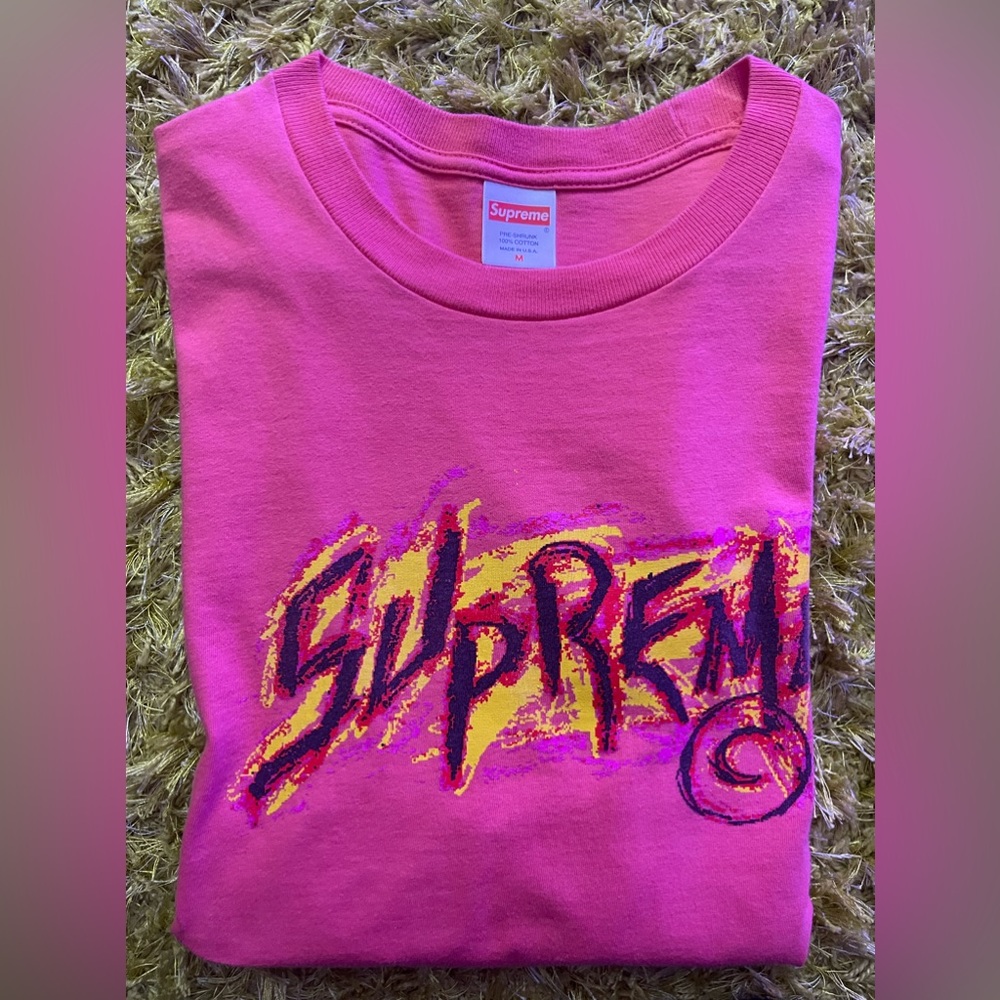 Supreme Medium tee. Wore a handful of times. All authentic.